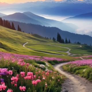 Ultrawide 4k spring wallpaper