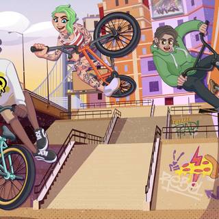 Streetdog BMX wallpaper