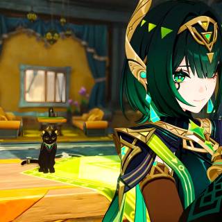 Nefer Genshin Impact wallpaper