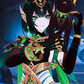 Nefer Genshin Impact wallpaper