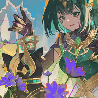 Nefer Genshin Impact wallpaper