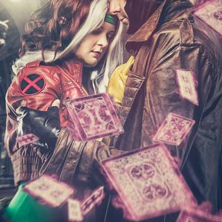 Gambit and Rogue wallpaper