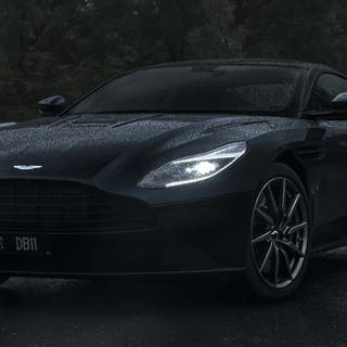 Aston Martin black wallpaper