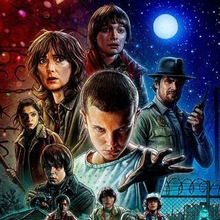 Stranger Things Chromebook wallpaper