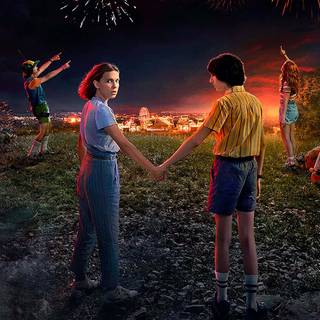 Stranger Things Chromebook wallpaper