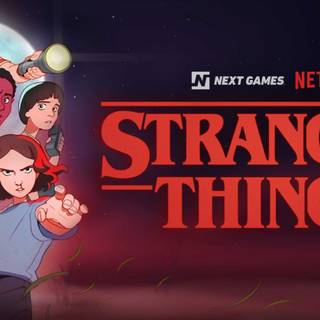 Stranger Things Chromebook wallpaper