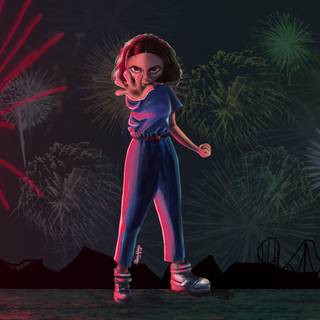 Stranger Things Chromebook wallpaper