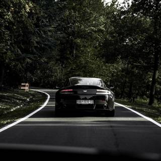Aston Martin black wallpaper