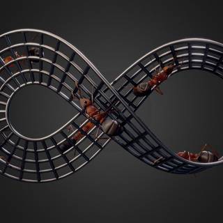 Mobius Strip wallpaper
