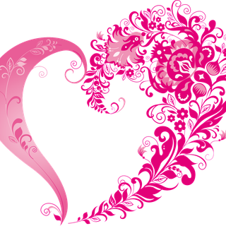 Vector heart wallpaper