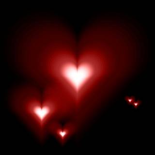 Vector heart wallpaper