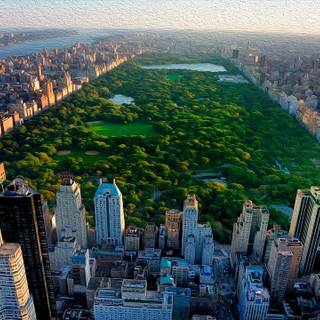 New York landscape wallpaper