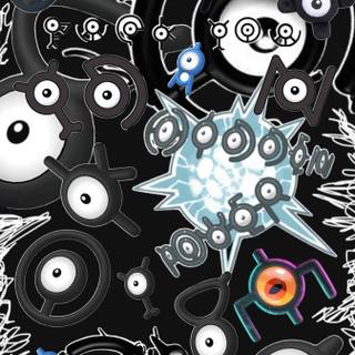 Pokémon doodle wallpaper