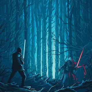 Star Wars drawing wallpaper