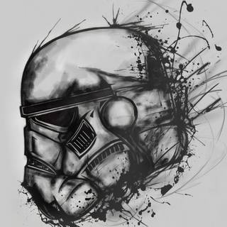 Star Wars drawing wallpaper