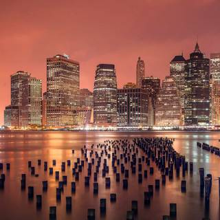 New York landscape wallpaper