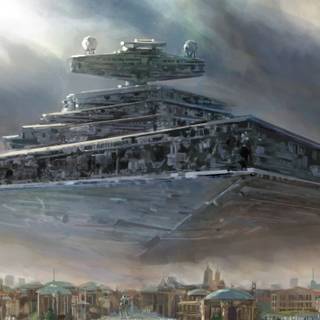 Star Wars drawing wallpaper