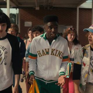 Stranger Things crew wallpaper