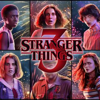 Stranger Things crew wallpaper