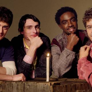 Stranger Things crew wallpaper