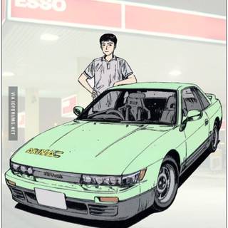 Iketani Initial D wallpaper