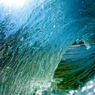 Sea surface wallpaper