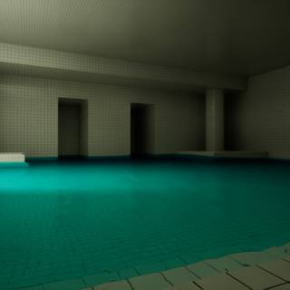 Liminal pool wallpaper