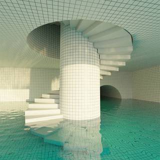 Liminal pool wallpaper