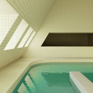 Liminal pool wallpaper