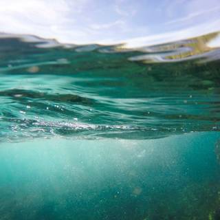 Sea surface wallpaper