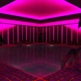 Liminal pool wallpaper