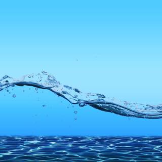 Sea surface wallpaper