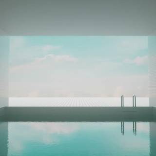 Liminal pool wallpaper