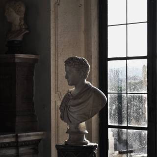 Dark Greek wallpaper