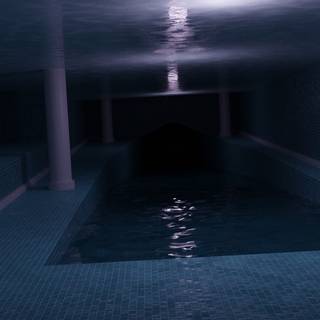 Liminal pool wallpaper