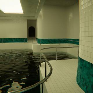 Liminal pool wallpaper