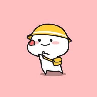 Cartoon stickers wallpaper