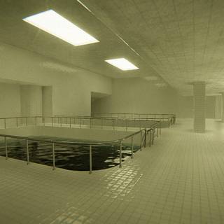 Liminal pool wallpaper