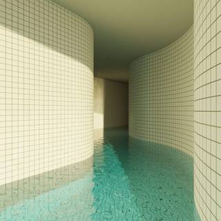 Liminal pool wallpaper