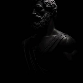 Dark Greek wallpaper