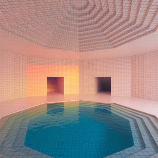 Liminal pool wallpaper