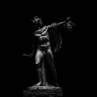 Dark Greek wallpaper