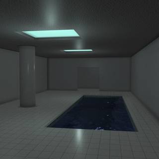 Liminal pool wallpaper