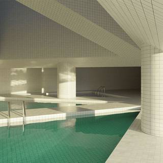 Liminal pool wallpaper