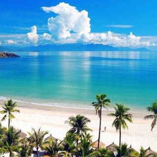 Cuba beach wallpaper