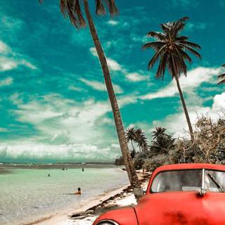 Cuba beach wallpaper