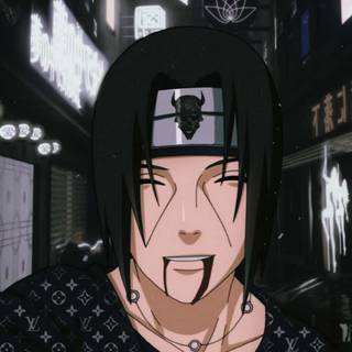 Itachi blood wallpaper