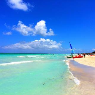 Cuba beach wallpaper