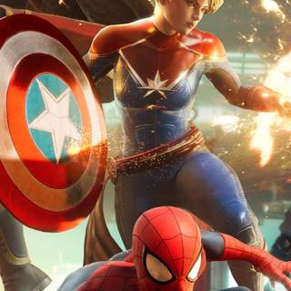 Marvel Future Avengers wallpaper