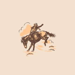 Cowboy art wallpaper